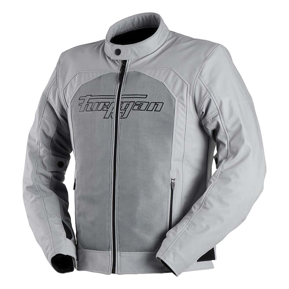 Furygan Baldo 3-In-1 Textile Jacket Grey FREE 1 YEAR Returns, FREE UK Delivery | ThrottleChimp