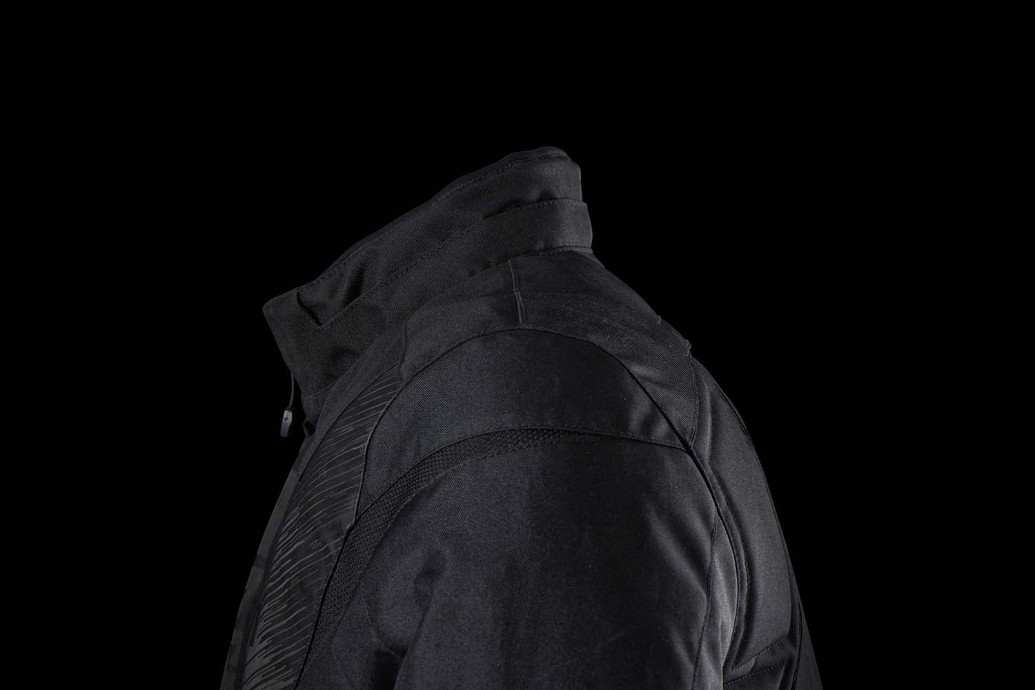 Furygan Shard HV Textile Jacket Black / Reflective Grey FREE 1 YEAR Returns, FREE UK Delivery | ThrottleChimp