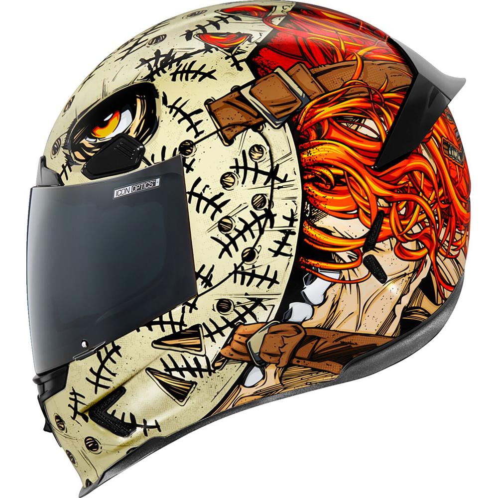 Icon Airframe Pro TopShelf Full Face Helmet Red FREE 1 YEAR Returns, FREE UK Delivery | ThrottleChimp