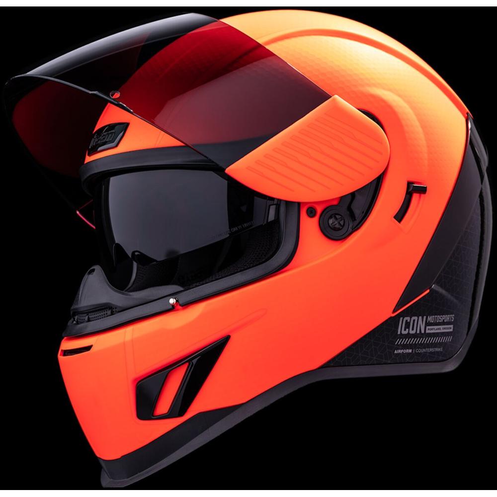 Icon Airform Counterstrike MIPS Full Face Helmet Red FREE 1 YEAR Returns, FREE UK Delivery | ThrottleChimp
