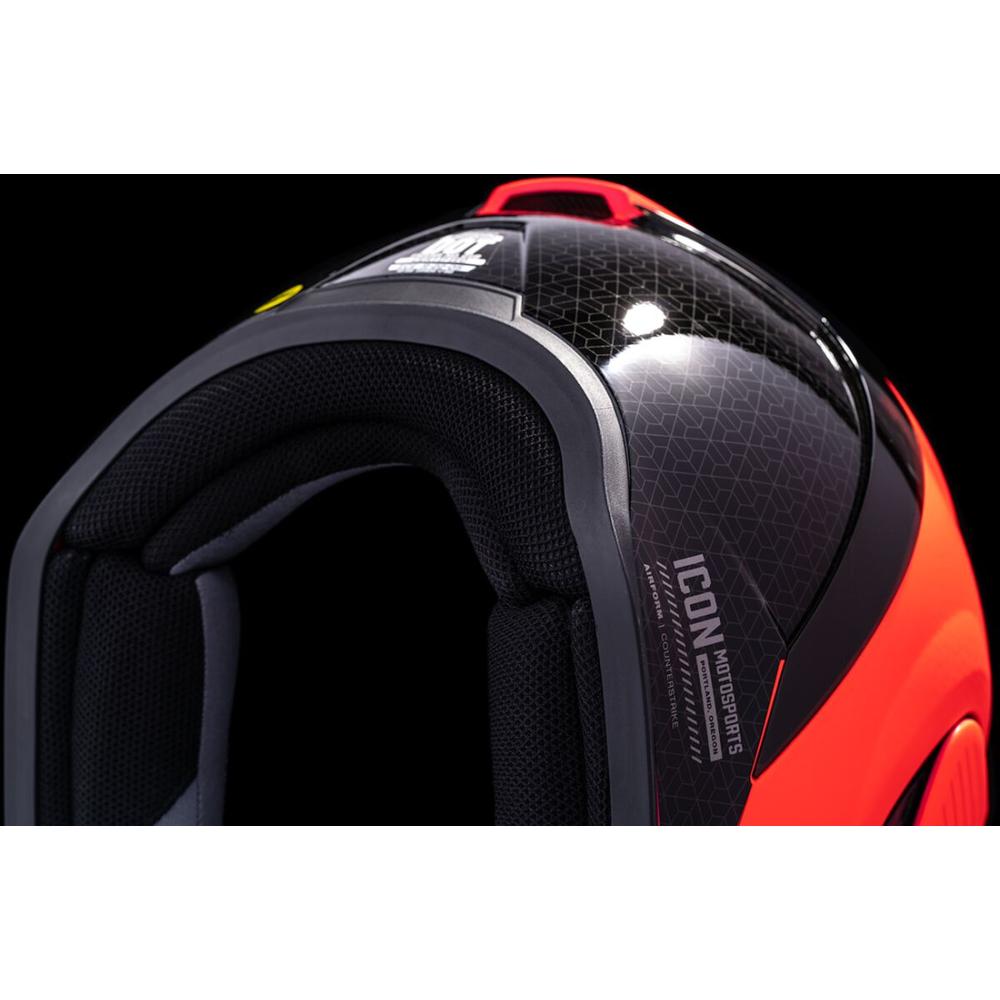 Icon Airform Counterstrike MIPS Full Face Helmet Red FREE 1 YEAR Returns, FREE UK Delivery | ThrottleChimp