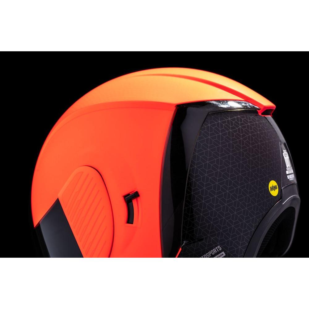 Icon Airform Counterstrike MIPS Full Face Helmet Red FREE 1 YEAR Returns, FREE UK Delivery | ThrottleChimp