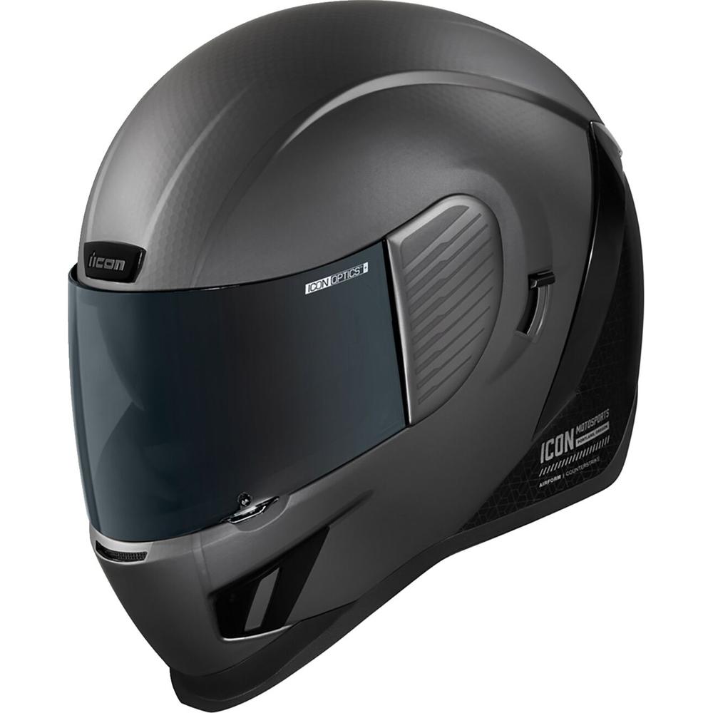 Icon Airform Counterstrike MIPS Full Face Helmet Silver FREE 1 YEAR Returns, FREE UK Delivery | ThrottleChimp
