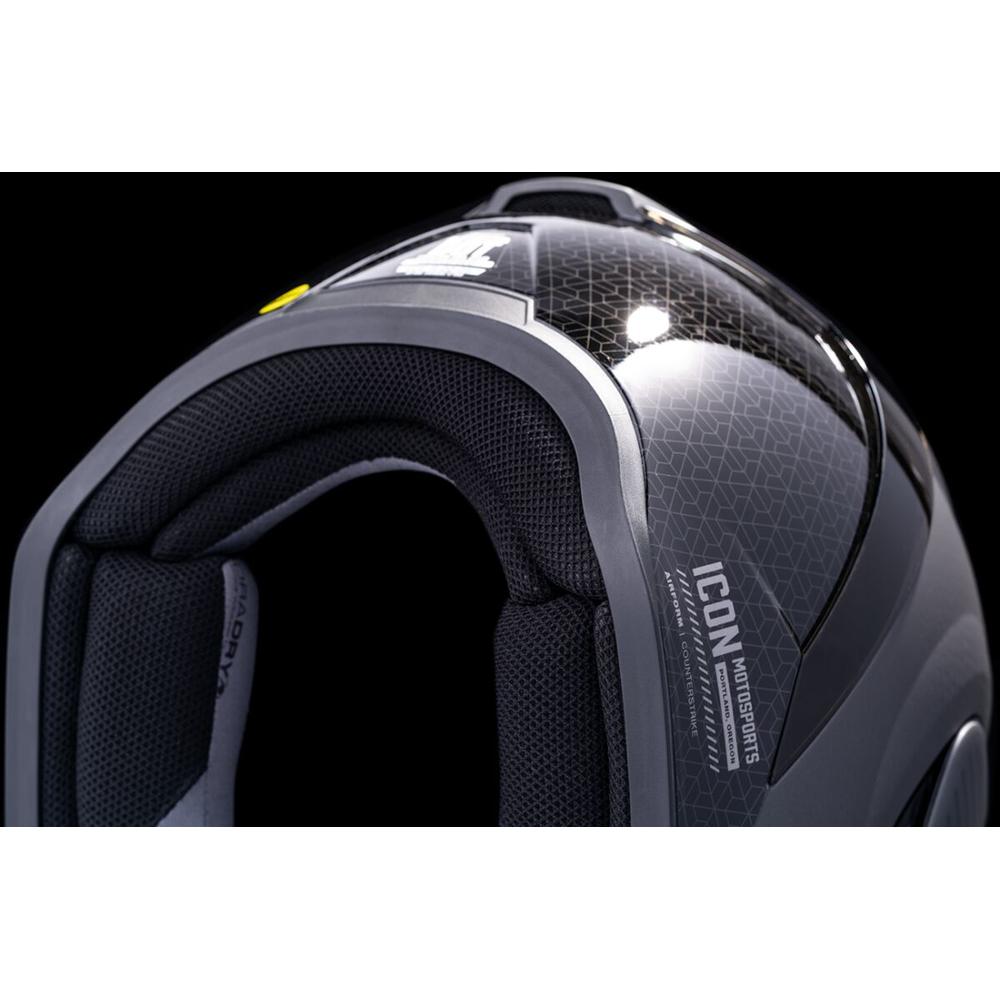 Icon Airform Counterstrike MIPS Full Face Helmet Silver FREE 1 YEAR Returns, FREE UK Delivery | ThrottleChimp
