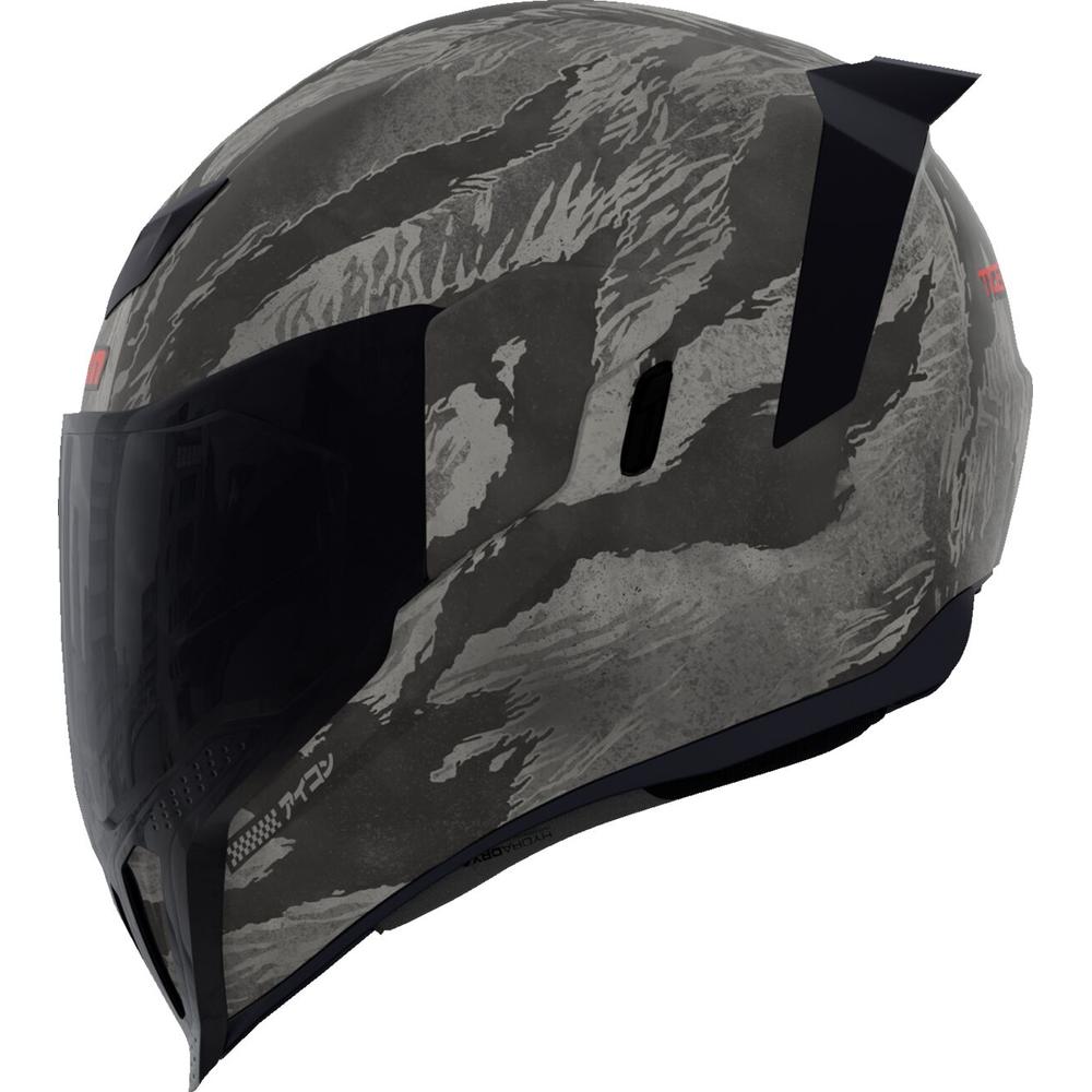 Icon Airflite MIPS Tiger's Blood Full Face Helmet Grey FREE 1 YEAR Returns, FREE UK Delivery | ThrottleChimp