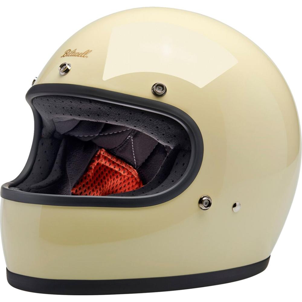 Biltwell Gringo Full Face Helmet Gloss White FREE 1 YEAR Returns, FREE UK Delivery | ThrottleChimp