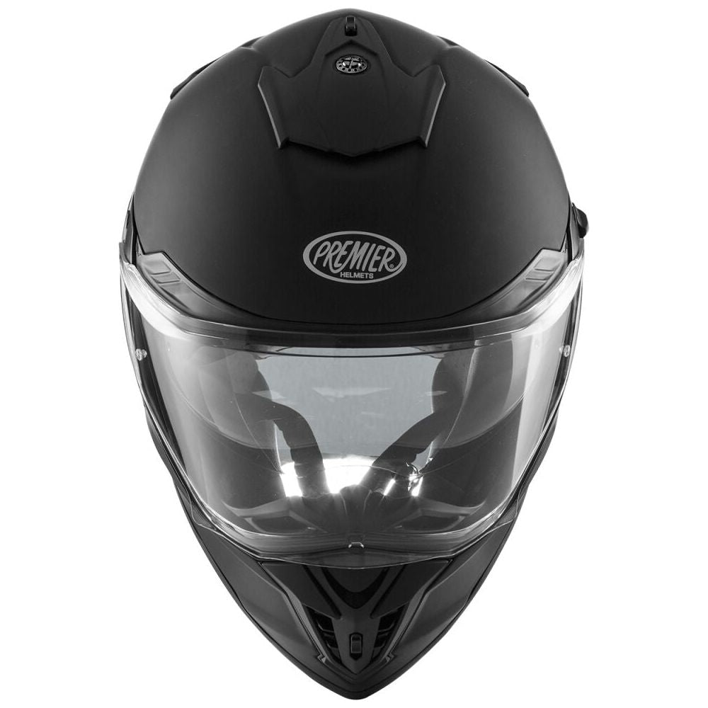Premier Streetfighter Full Face Helmet Gloss Black FREE 1 YEAR Returns, FREE UK Delivery | ThrottleChimp
