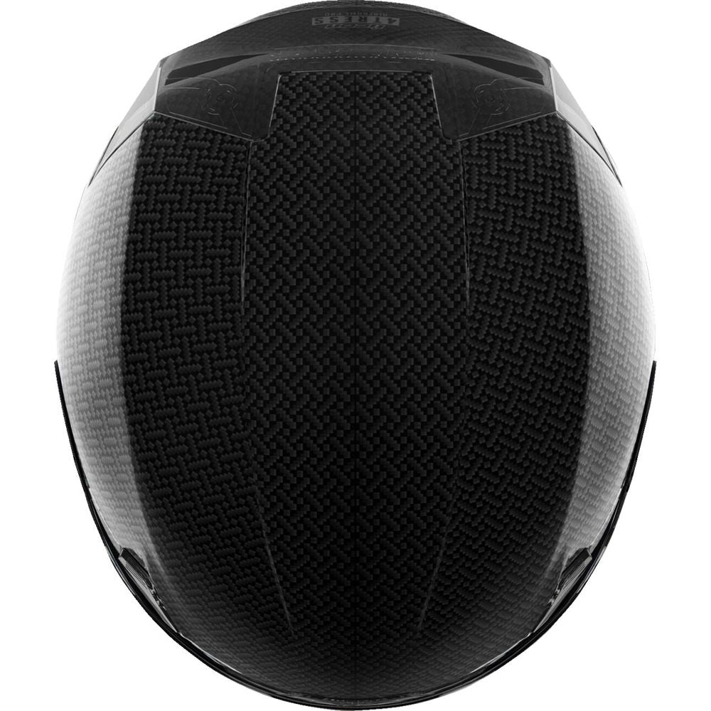 Icon Airframe Pro Carbon 4Tress Full Face Helmet Black FREE 1 YEAR Returns, FREE UK Delivery | ThrottleChimp