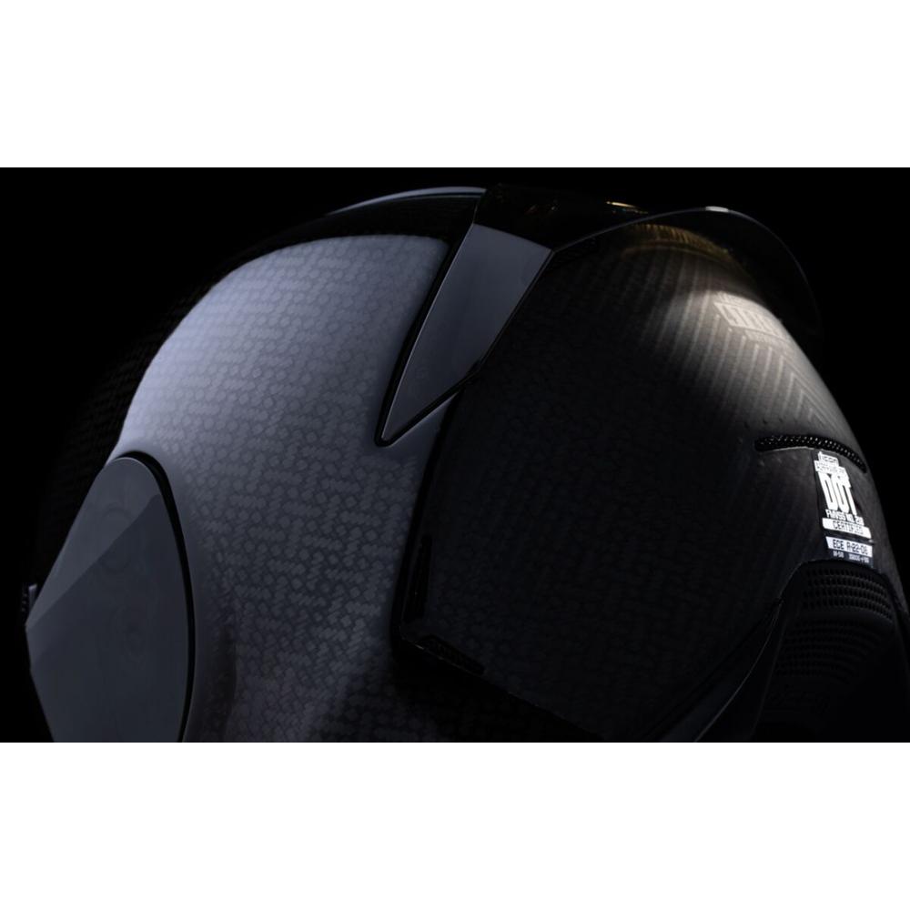 Icon Airframe Pro Carbon 4Tress Full Face Helmet Black FREE 1 YEAR Returns, FREE UK Delivery | ThrottleChimp