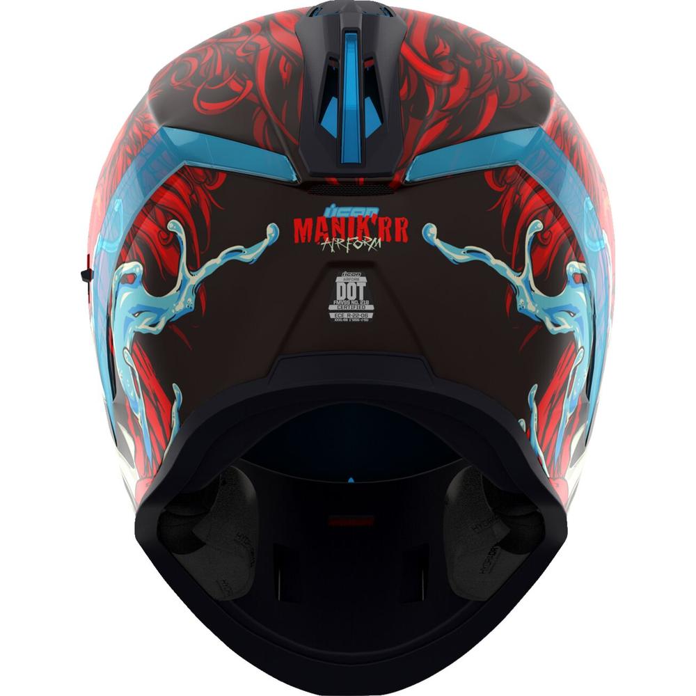 Icon Airform Manik'RR MIPS Full Face Helmet Red FREE 1 YEAR Returns, FREE UK Delivery | ThrottleChimp