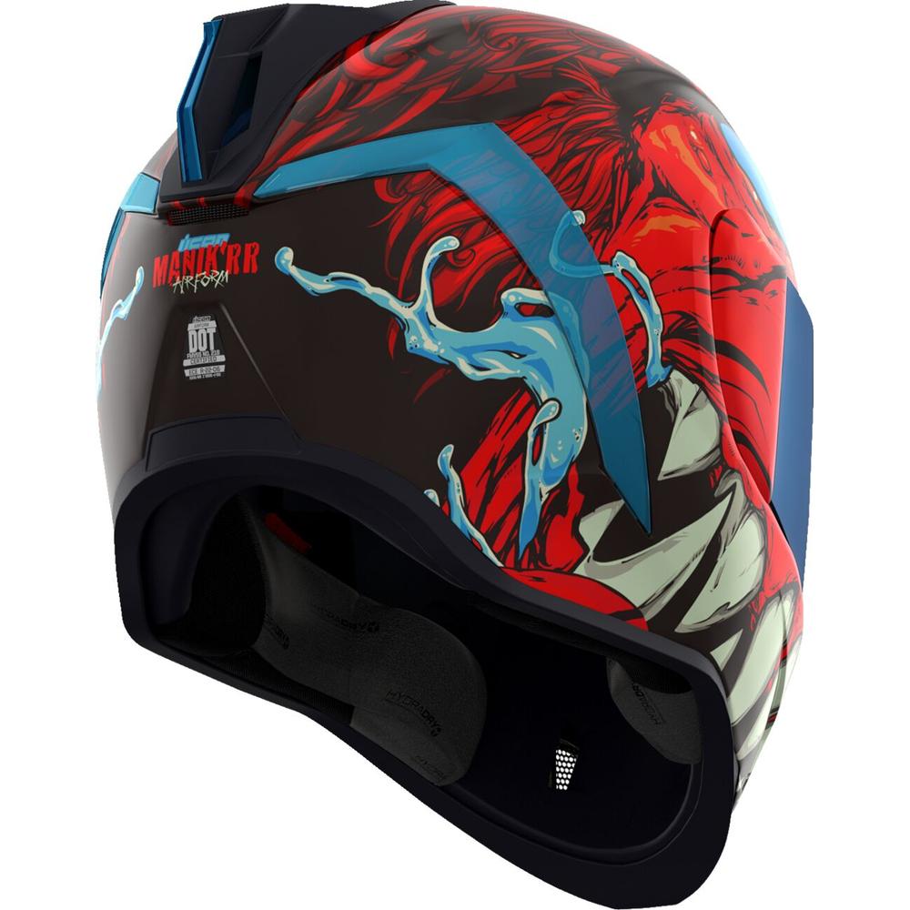 Icon Airform Manik'RR MIPS Full Face Helmet Red FREE 1 YEAR Returns, FREE UK Delivery | ThrottleChimp