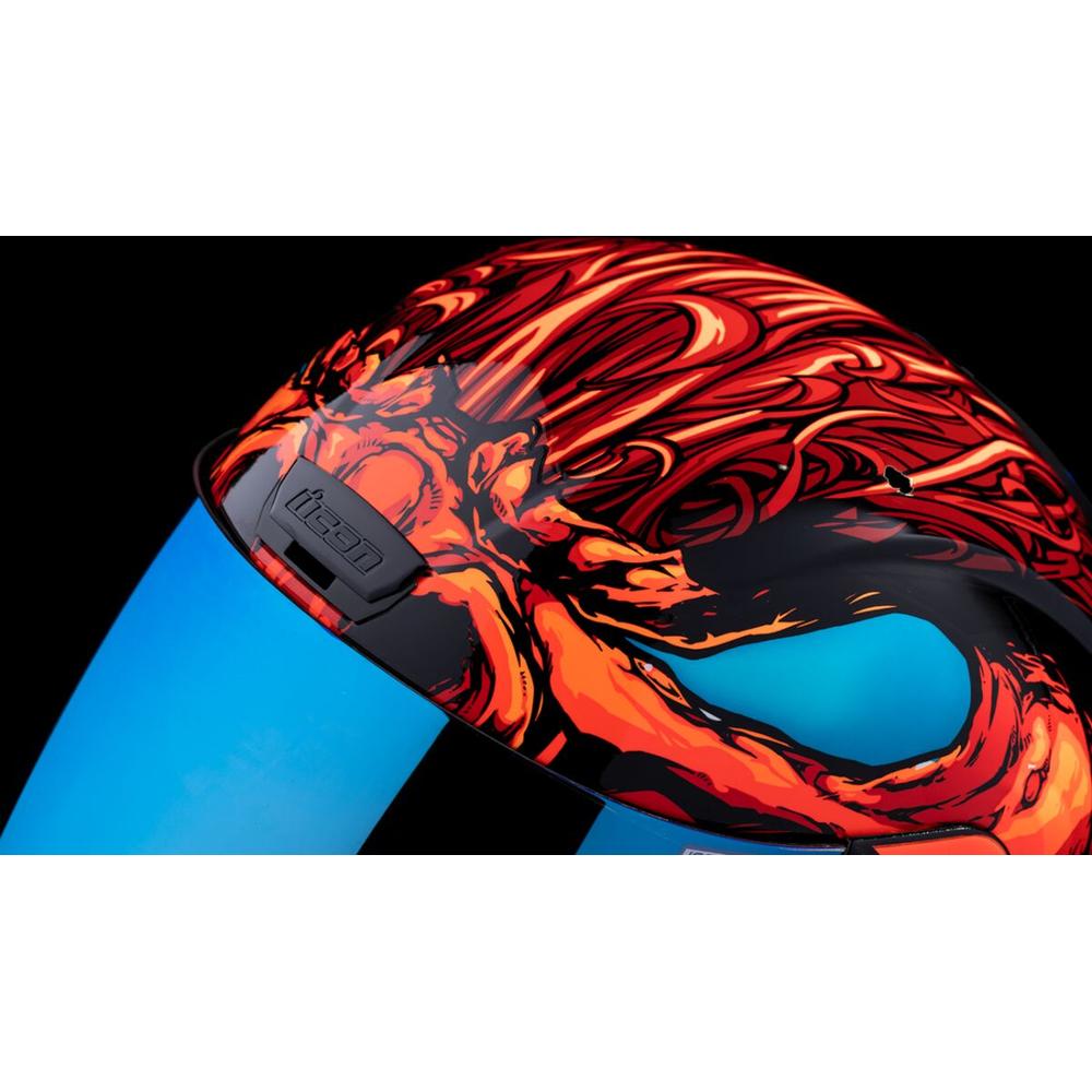 Icon Airform Manik'RR MIPS Full Face Helmet Red FREE 1 YEAR Returns, FREE UK Delivery | ThrottleChimp