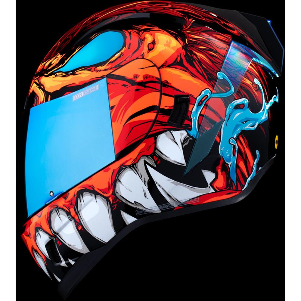 Icon Airform Manik'RR MIPS Full Face Helmet Red FREE 1 YEAR Returns, FREE UK Delivery | ThrottleChimp