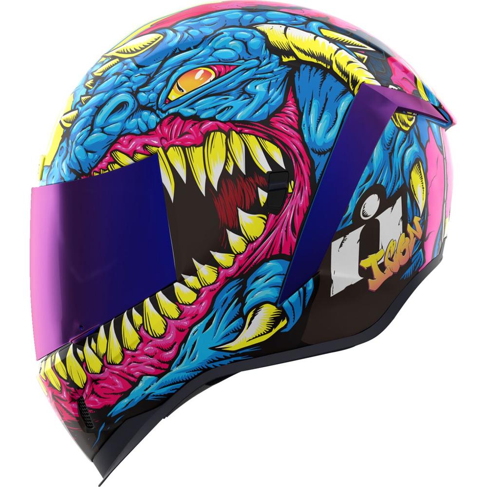 Icon Airform Kryola Kreep MIPS Full Face Helmet Blue FREE 1 YEAR Returns, FREE UK Delivery | ThrottleChimp