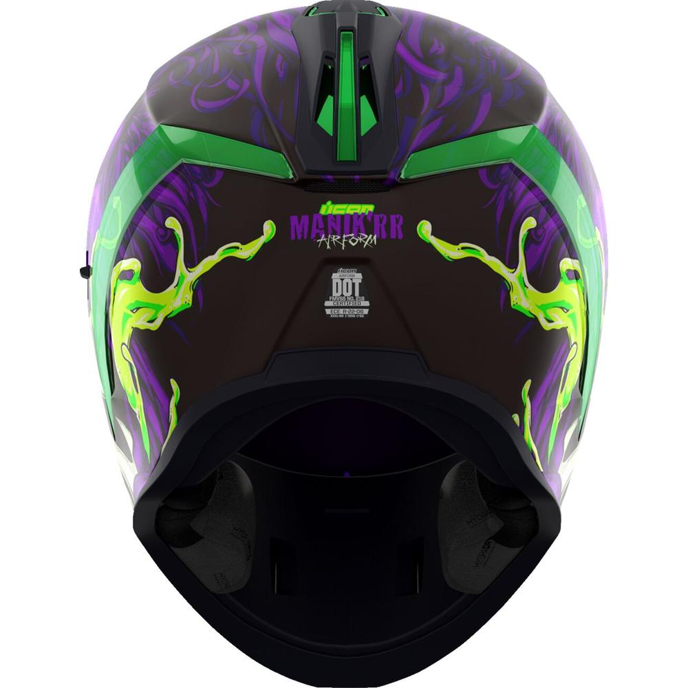 Icon Airform Manik'RR MIPS Full Face Helmet Purple FREE 1 YEAR Returns, FREE UK Delivery | ThrottleChimp
