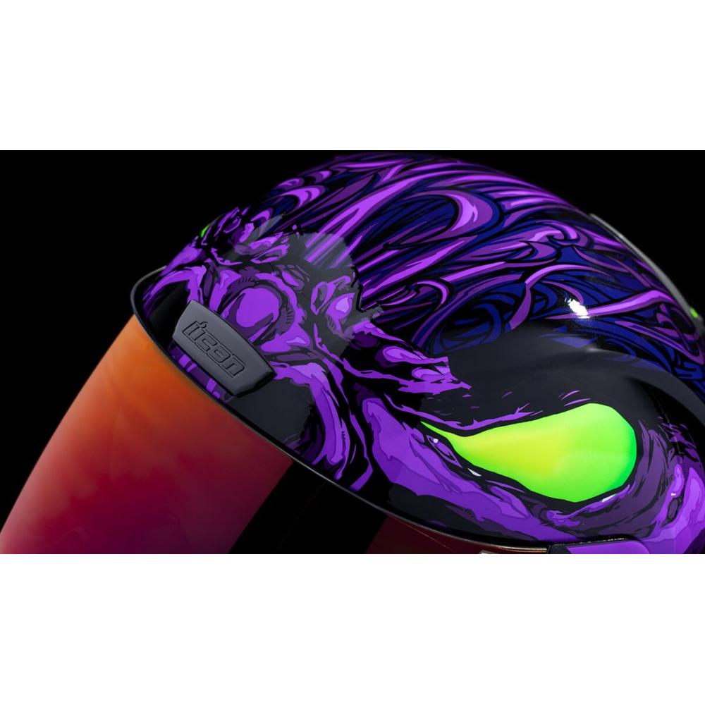 Icon Airform Manik'RR MIPS Full Face Helmet Purple FREE 1 YEAR Returns, FREE UK Delivery | ThrottleChimp