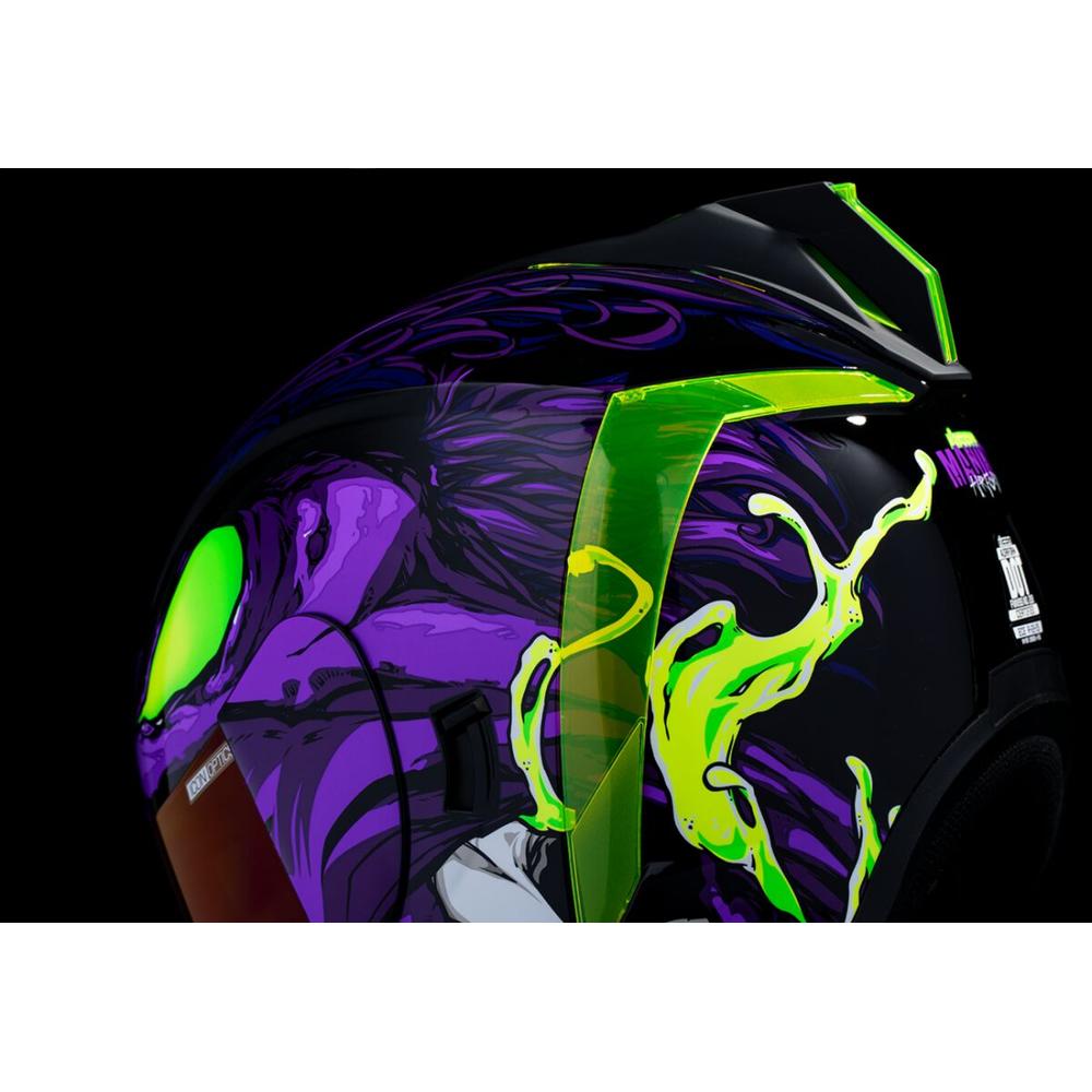 Icon Airform Manik'RR MIPS Full Face Helmet Purple FREE 1 YEAR Returns, FREE UK Delivery | ThrottleChimp