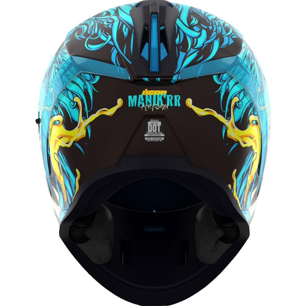 Icon Airform Manik'RR MIPS Full Face Helmet Light Blue FREE 1 YEAR Returns, FREE UK Delivery | ThrottleChimp