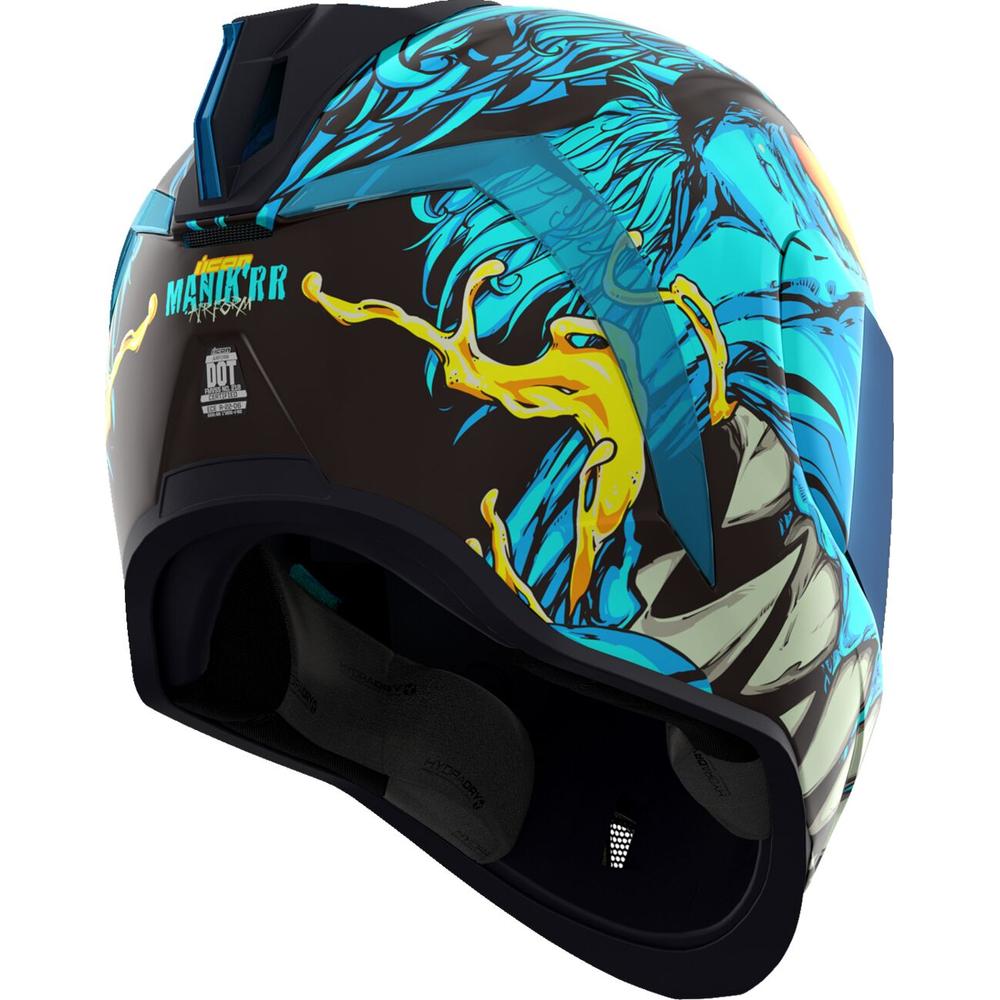 Icon Airform Manik'RR MIPS Full Face Helmet Light Blue FREE 1 YEAR Returns, FREE UK Delivery | ThrottleChimp