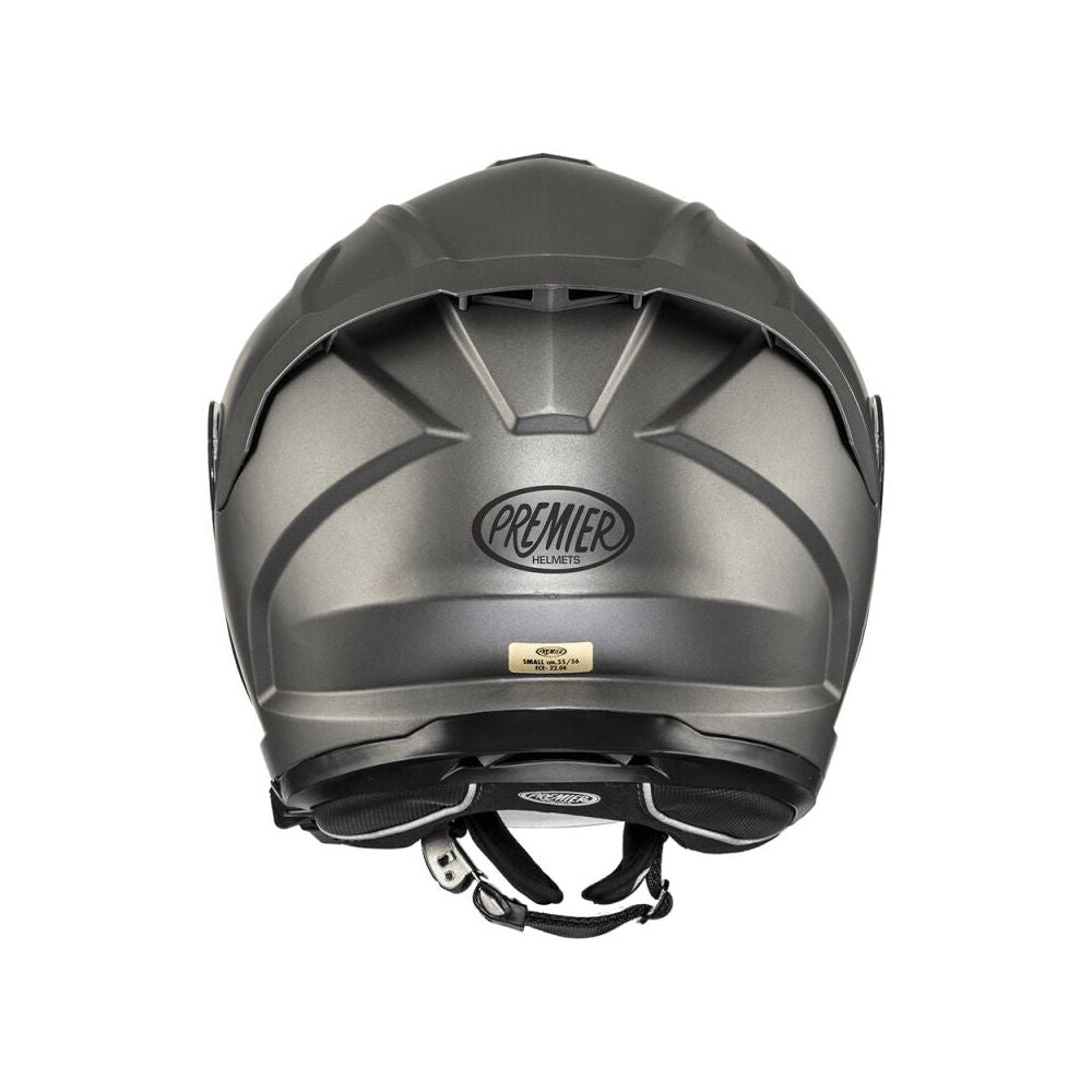 Premier JT5 U17 Open Face Helmet Grey FREE 1 YEAR Returns, FREE UK Delivery | ThrottleChimp