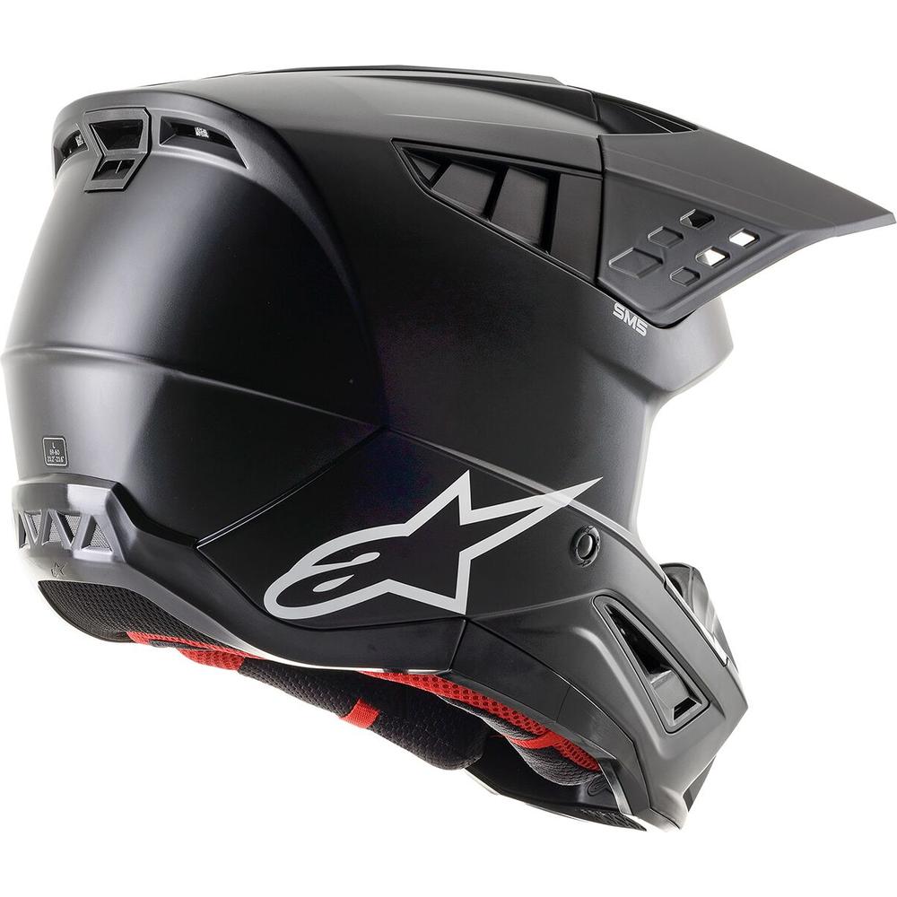 Alpinestars Supertech M5 Solid MX Helmet Matt Black FREE 1 YEAR Returns, FREE UK Delivery | ThrottleChimp