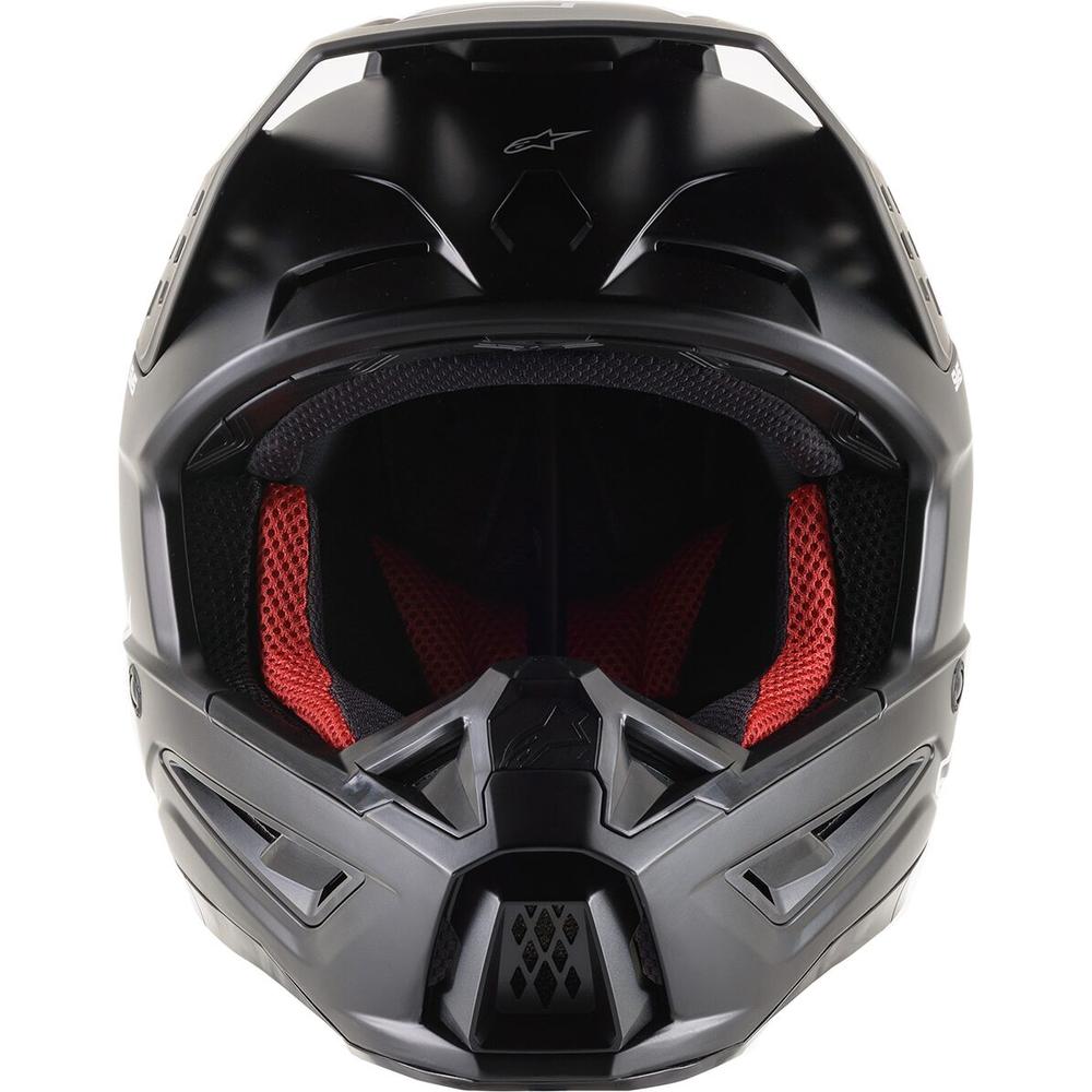Alpinestars Supertech M5 Solid MX Helmet Matt Black FREE 1 YEAR Returns, FREE UK Delivery | ThrottleChimp