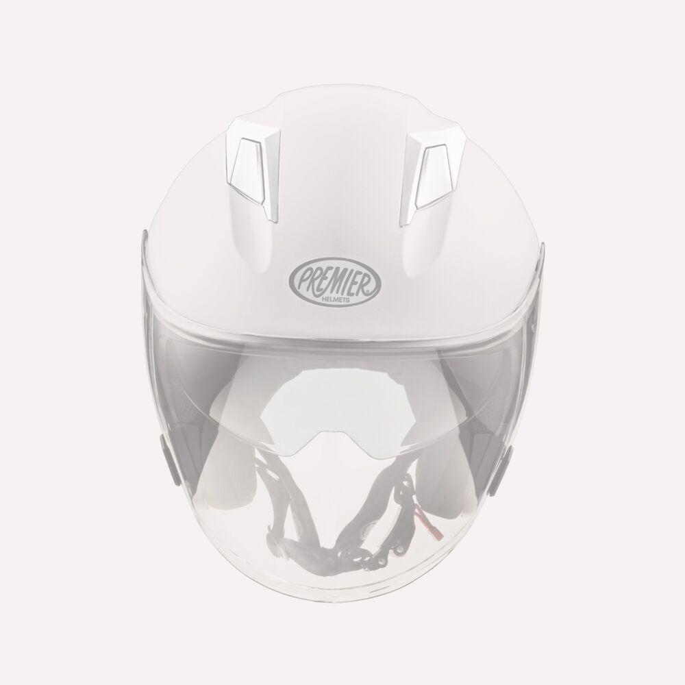Premier Dokker U8 Helmet Vent Kit Matt White FREE 1 YEAR Returns, FREE UK Delivery | ThrottleChimp