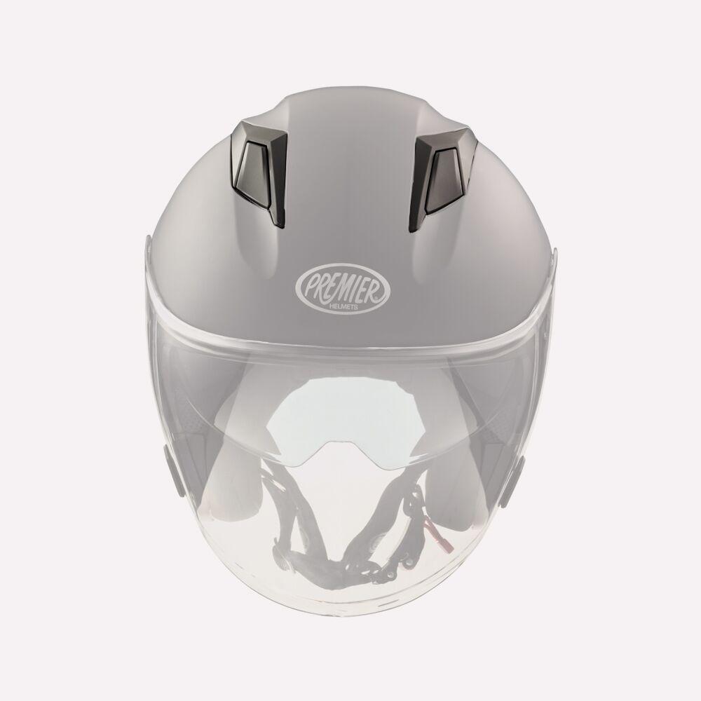 Premier Dokker U9 Helmet Vent Kit Matt Black FREE 1 YEAR Returns, FREE UK Delivery | ThrottleChimp