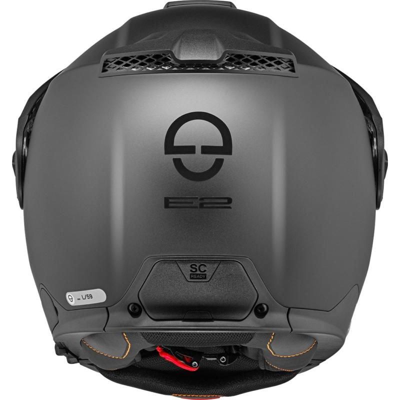 Schuberth E2 Flip-Up Helmet Matt Black FREE 1 YEAR Returns, FREE UK Delivery | ThrottleChimp