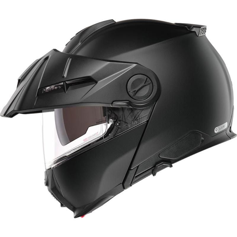 Schuberth E2 Flip-Up Helmet Matt Black FREE 1 YEAR Returns, FREE UK Delivery | ThrottleChimp