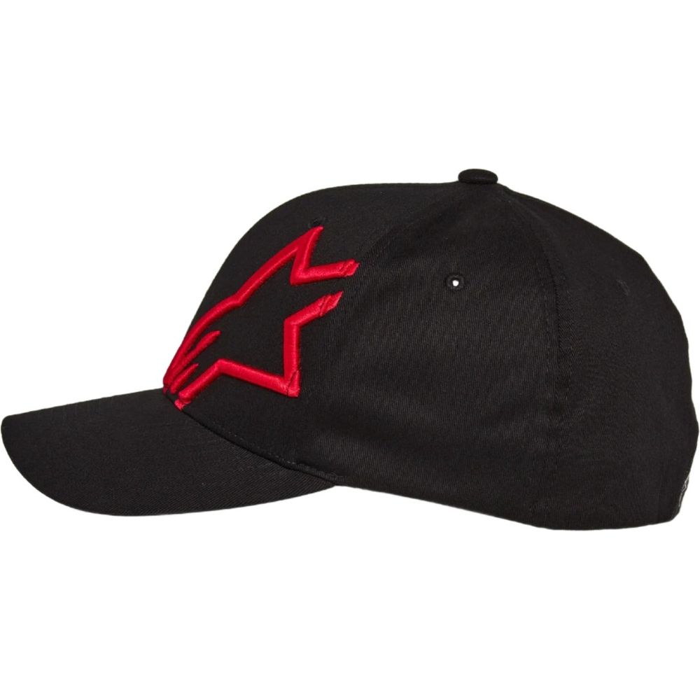 Alpinestars Corp Shift 2 Flexfit Cap Black / Red FREE 1 YEAR Returns, FREE UK Delivery | ThrottleChimp