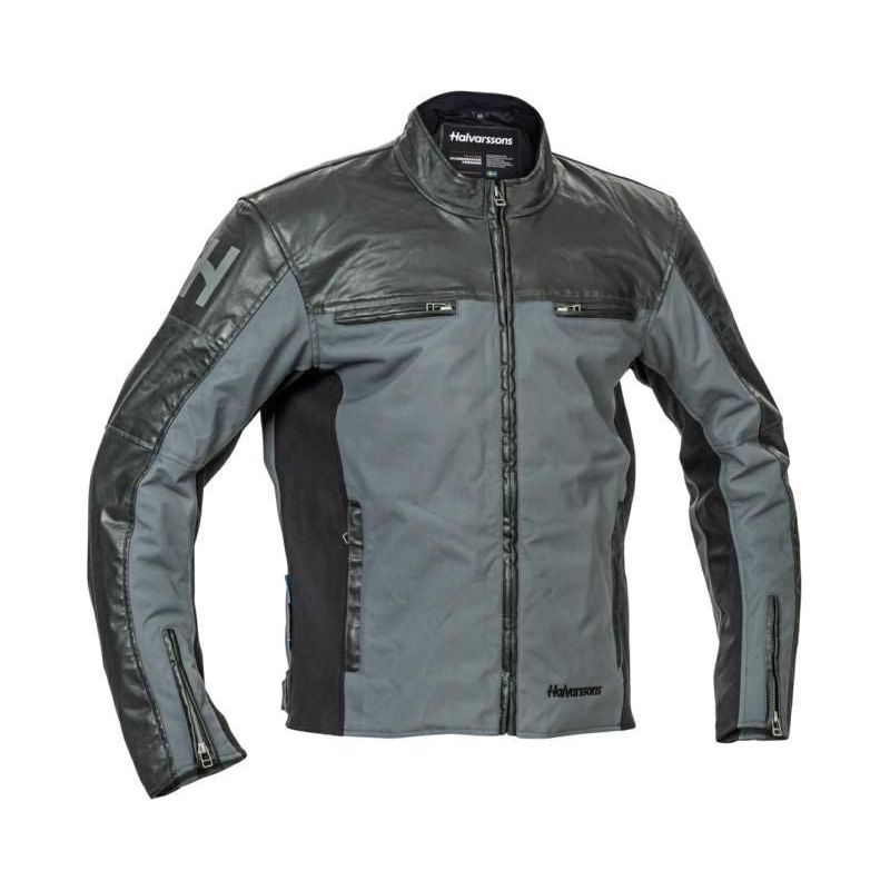 Halvarssons Holmen Textile Jacket Grey FREE 1 YEAR Returns, FREE UK Delivery | ThrottleChimp