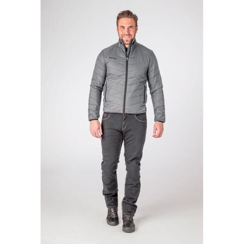 Halvarssons Alfta Warm Winter Touring Mid Layer Jacket Anthracite FREE 1 YEAR Returns, FREE UK Delivery | ThrottleChimp