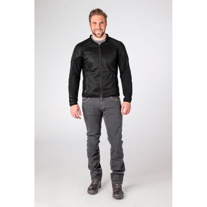 Halvarssons Edane Mesh Protective Textile Jacket Black FREE 1 YEAR Returns, FREE UK Delivery | ThrottleChimp