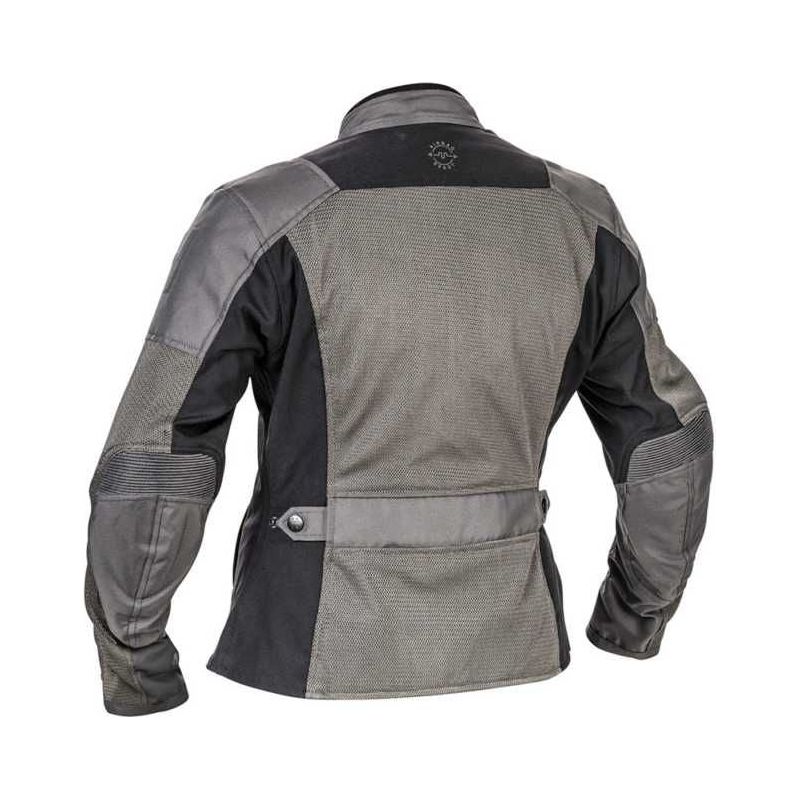 Halvarssons Arvika Summer Ladies Textile Jacket Grey FREE 1 YEAR Returns, FREE UK Delivery | ThrottleChimp