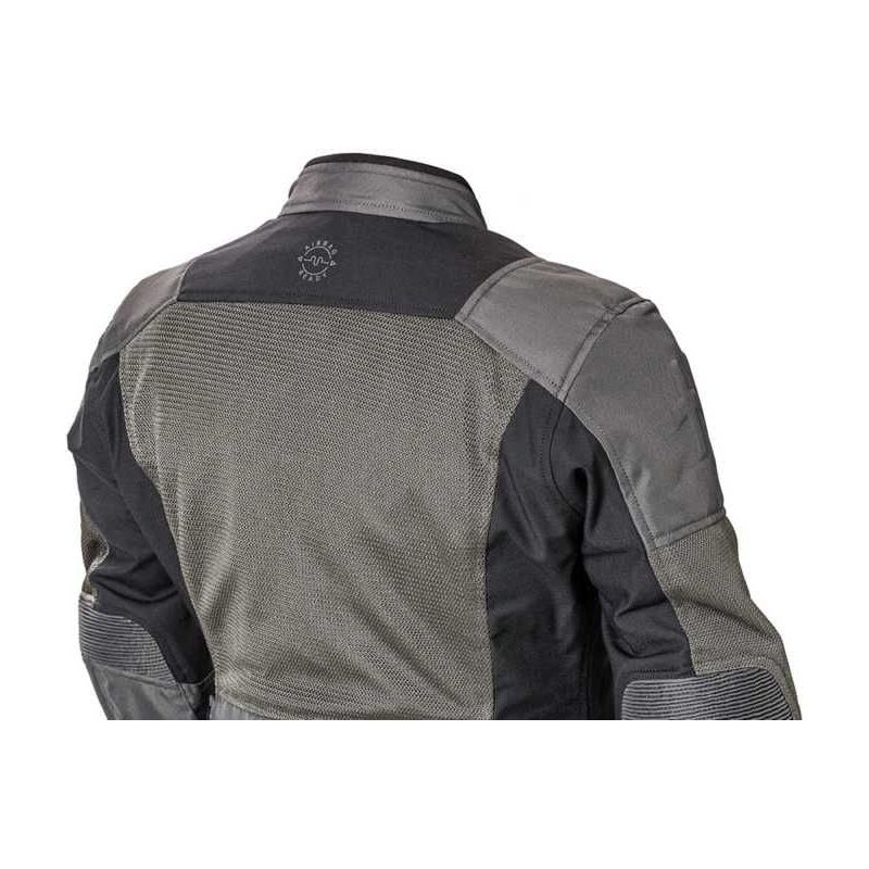 Halvarssons Arvika Summer Textile Jacket Grey FREE 1 YEAR Returns, FREE UK Delivery | ThrottleChimp