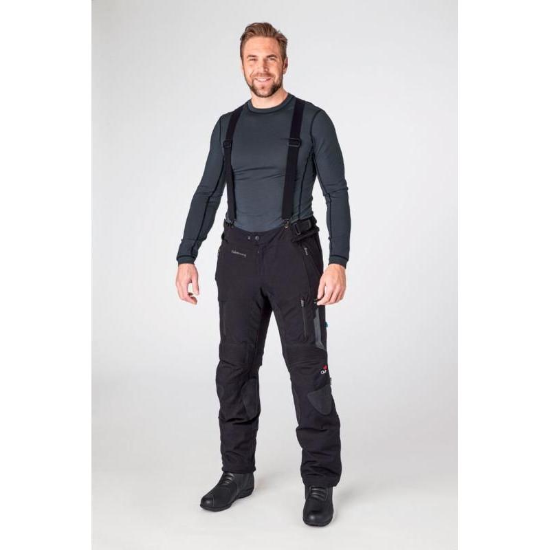 Halvarssons Malung Touring Textile Trouser Black FREE 1 YEAR Returns, FREE UK Delivery | ThrottleChimp