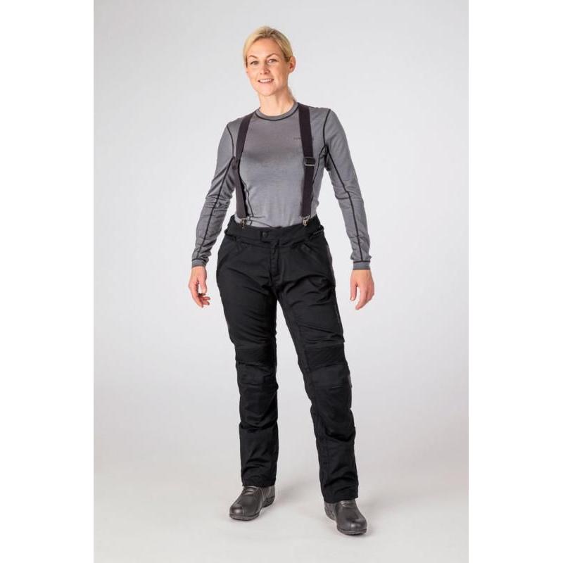 Halvarssons Gnon Touring Ladies Textile Trouser Black FREE 1 YEAR Returns, FREE UK Delivery | ThrottleChimp
