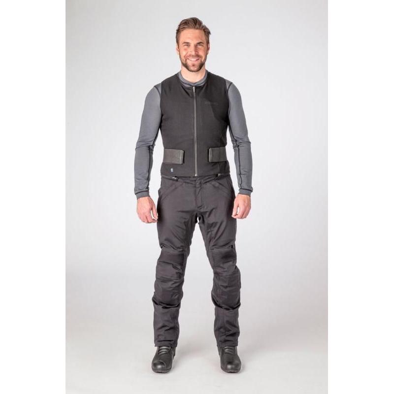 Halvarssons Visten Protective Textile Vest Black FREE 1 YEAR Returns, FREE UK Delivery | ThrottleChimp