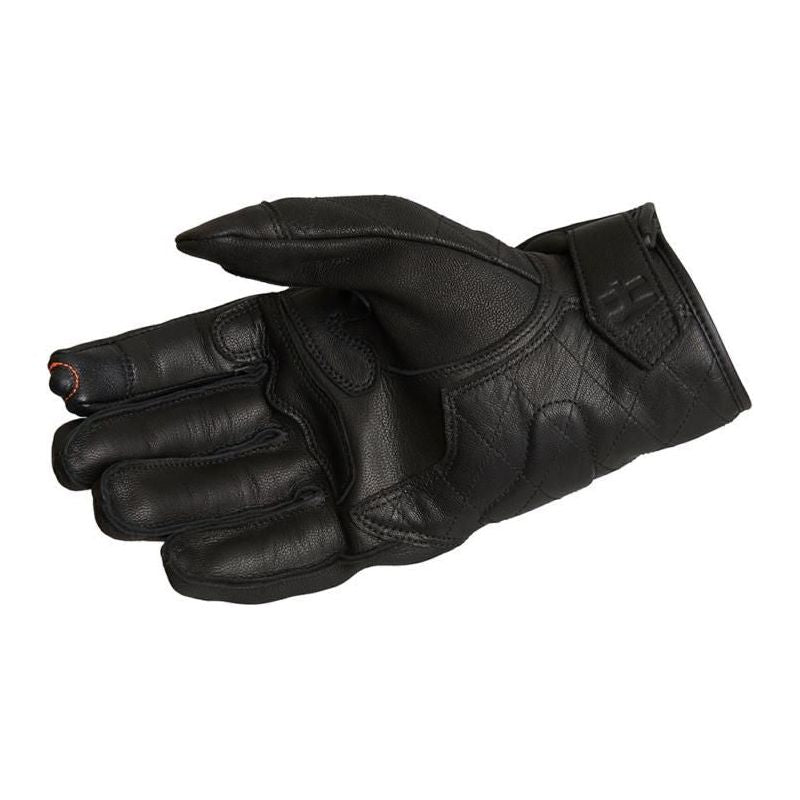 Halvarssons Hofors Short Leather Gloves Black FREE 1 YEAR Returns, FREE UK Delivery | ThrottleChimp