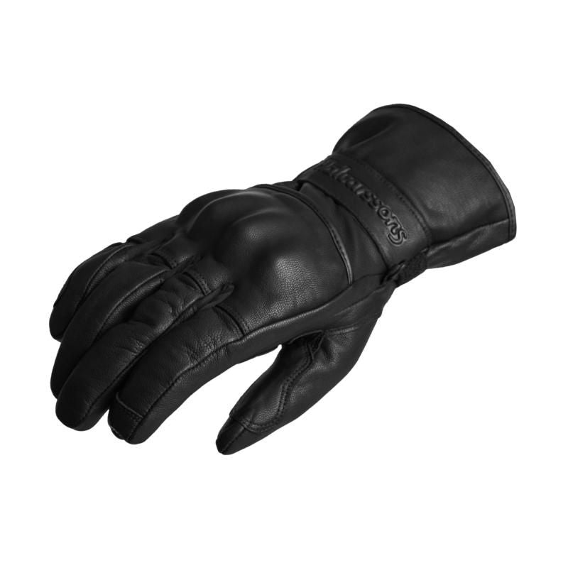 Halvarssons Noren All Seson Waterproof Touring Leather Gloves Black FREE 1 YEAR Returns, FREE UK Delivery | ThrottleChimp