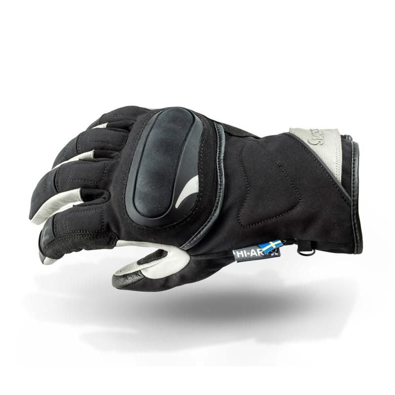 Halvarssons Oleby All Season Waterproof Touring Textile Gloves Black / Grey FREE 1 YEAR Returns, FREE UK Delivery | ThrottleChimp