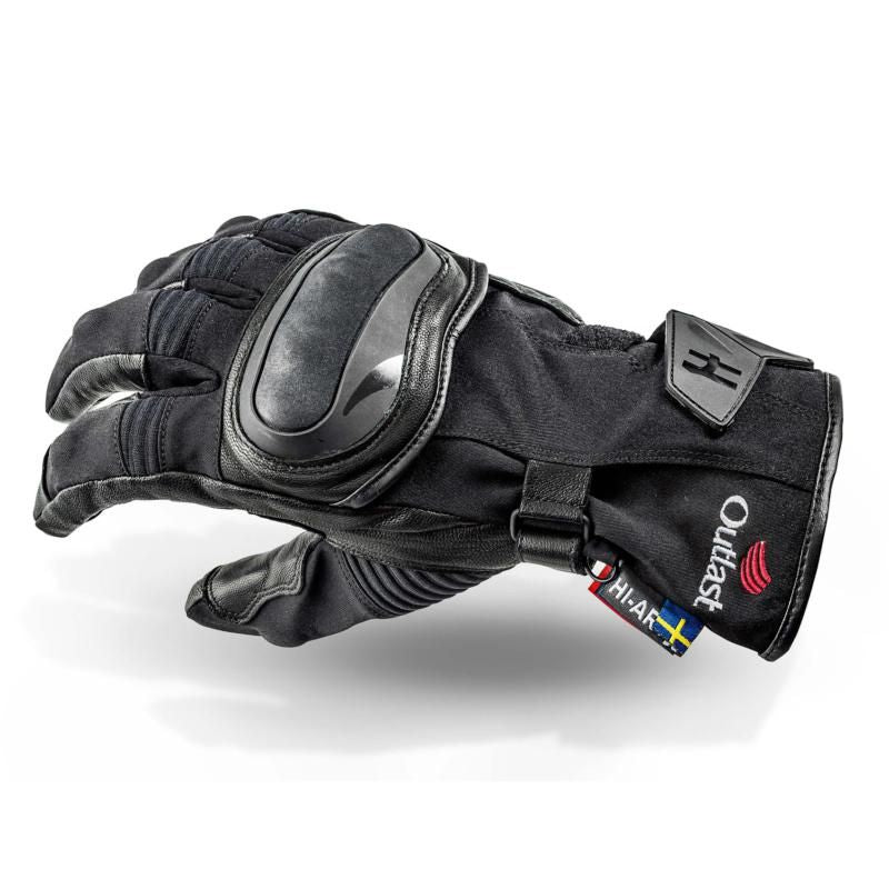 Halvarssons Butorp Touring Ladies Leather / Textile Gloves Black FREE 1 YEAR Returns, FREE UK Delivery | ThrottleChimp