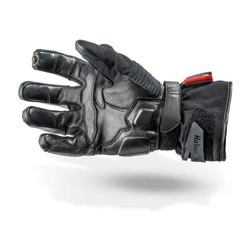 Halvarssons Butorp Touring Ladies Leather / Textile Gloves Black FREE 1 YEAR Returns, FREE UK Delivery | ThrottleChimp