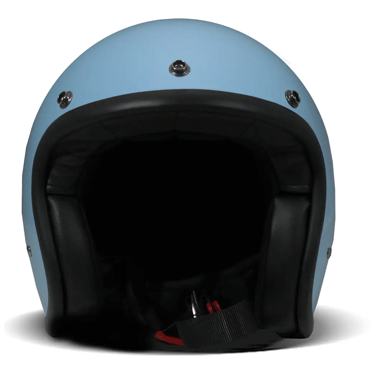 DMD Retro Jet Open Face Helmet Light Blue FREE UK Delivery, FREE 365 Day Returns | Moto Central