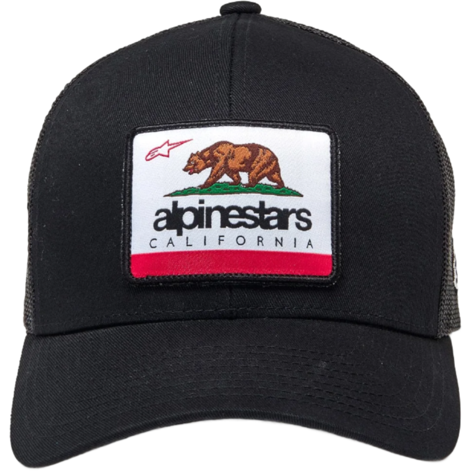 Alpinestars Cali 2.0 Cap Black FREE 1 YEAR Returns, FREE UK Delivery | ThrottleChimp