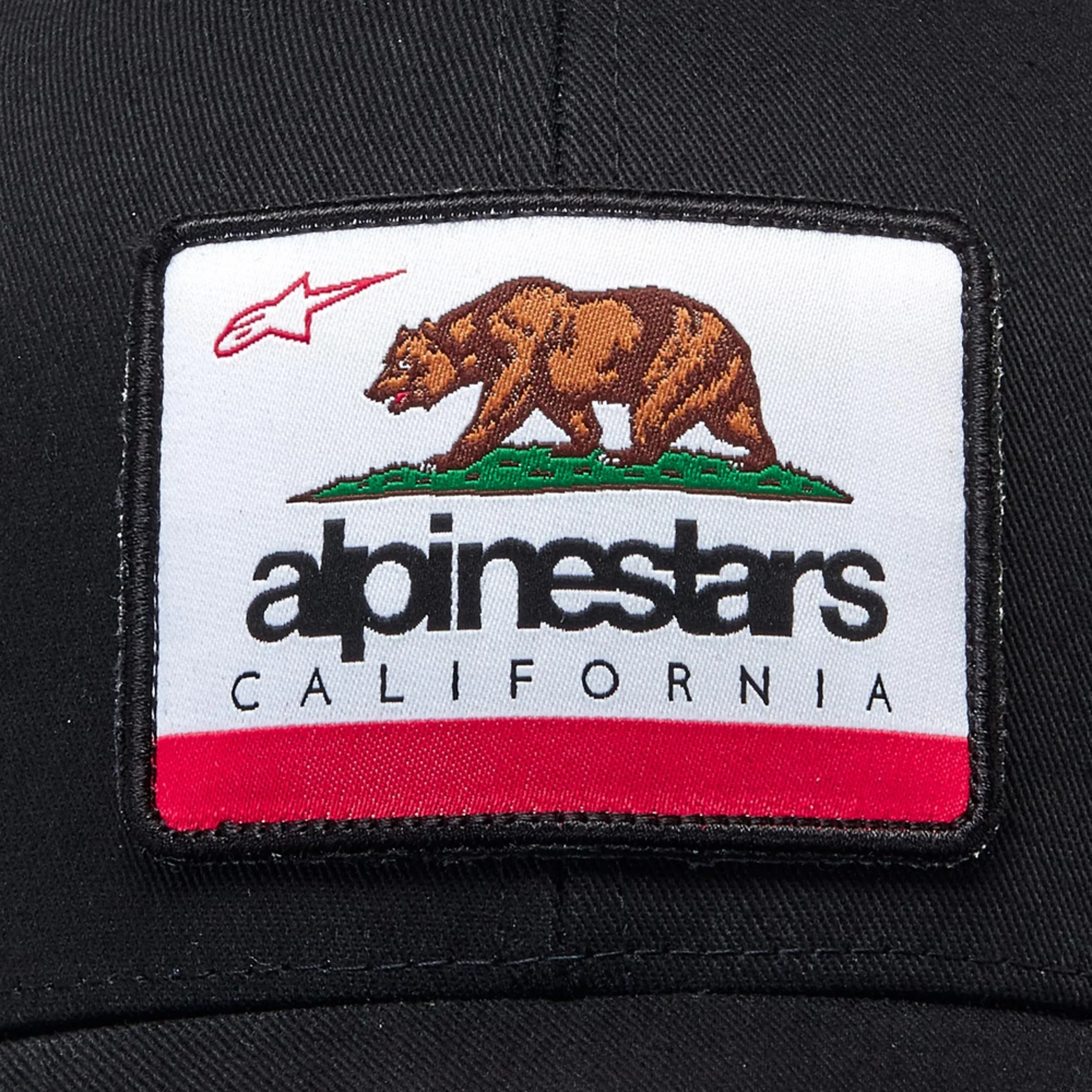 Alpinestars Cali 2.0 Cap Black FREE 1 YEAR Returns, FREE UK Delivery | ThrottleChimp