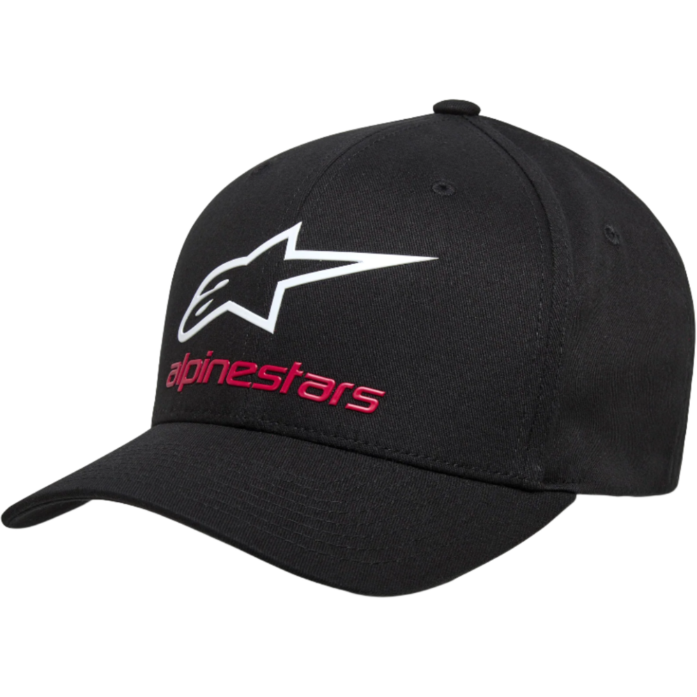 Alpinestars Always 2.0 Cap Black / White / Red FREE 1 YEAR Returns, FREE UK Delivery | ThrottleChimp