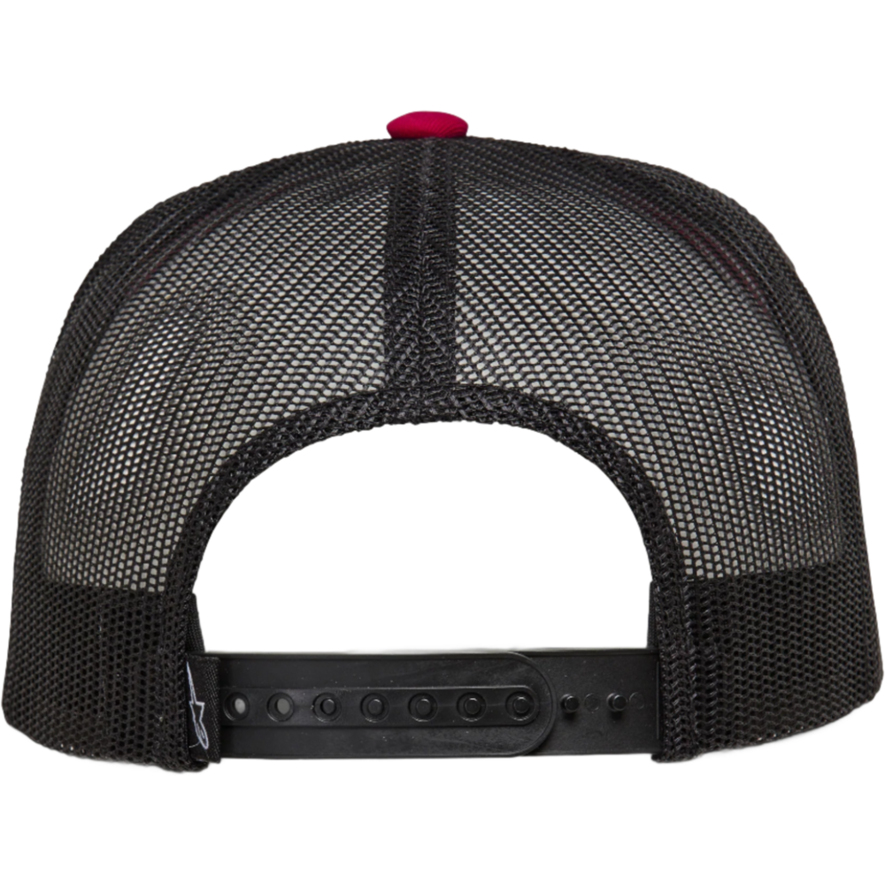 Alpinestars Ride 4.0 Trucker Cap Red / Black / White FREE 1 YEAR Returns, FREE UK Delivery | ThrottleChimp