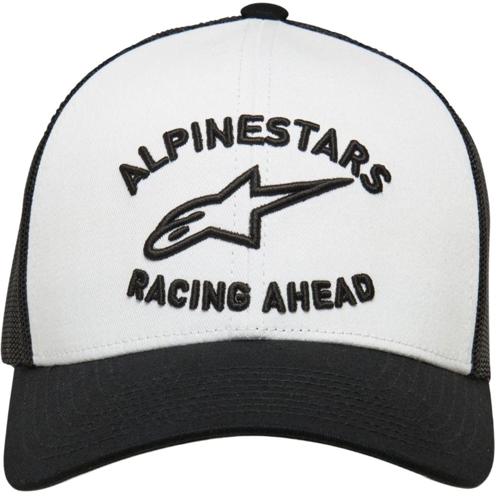 Alpinestars Triple Trucker Cap White / Black / White FREE 1 YEAR Returns, FREE UK Delivery | ThrottleChimp